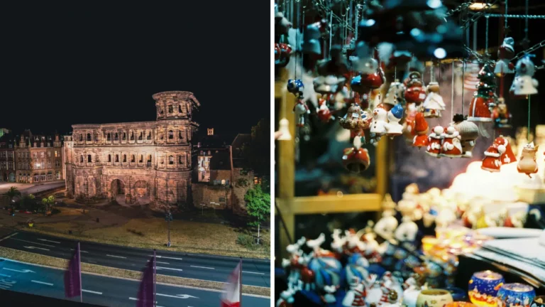 Trèves en car : marché de Noël, ruelles anciennes, plaisirs visuels et gourmands
